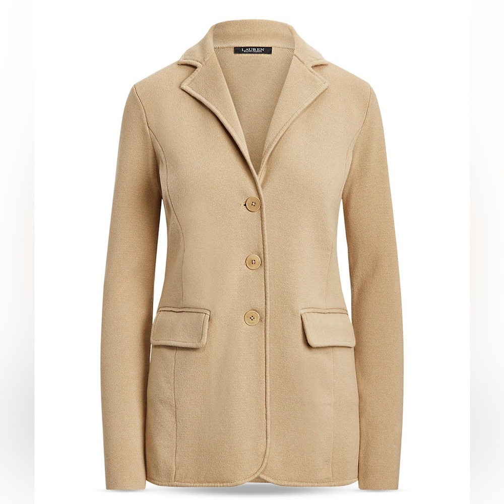 Lauren Ralph Lauren Sweater-Knit Blazer